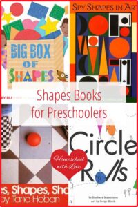 Shapes books for preschoolers