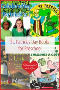 St. Patrick's Day books for preschool