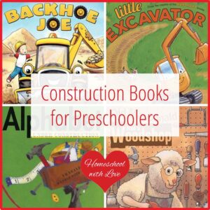 Construction books for preschoolers